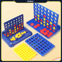 [ส่งฟรี] Connect 4 in A Row Strategy Toy Board Game Family Parent-child Preschool Education Boy chil