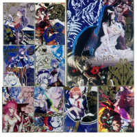 Anime Goddess Story Kochou Shinobu Sakurajima Mai Kamado Nezuko Diy Metal Cards Collection Card Toys Christmas Birthday Gifts