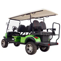 Hot Selling Upgraded Version Solar Powered 4 Seats 48V/60V/72V 5000W Home Hunting Electric Golf Cart with CE DOT