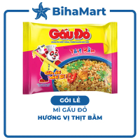[GÓI LẺ] - ASIAFOODS - Mì Gấu Đỏ hương vị Thịt bằm, Mì Thịt bằm Gấu Đỏ, Mì gói ăn liền Gấu Đỏ vị Thị