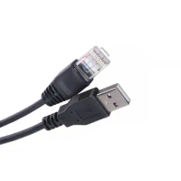 USB to RJ50 Console Cable AP9827 Cable for APC Smart UPS 940-0127B 940-127C 940-0127E with Molded Strain Relief Boot