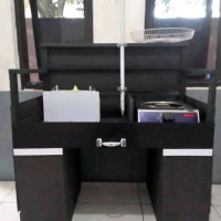 gerobak motor baru untuk jualan kopi,gorengan,jajanan cilung cilor telur gulung basreng