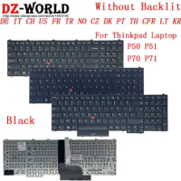 Keyboard for Lenovo Thinkpad P50 P70 P51 P71 Laptop DE GR IT CH SWS US FR TR NO CZ DK PT TH CFR LT KR Azerty Qwertz