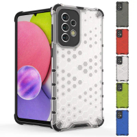 Sarung Kalis Kejutan, untuk Samsung Galaxy A33 5G, Penutup untuk Samsung A33 5G, Belakang Lutsinar, 