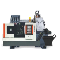 China factory horizontal automatic metal cutting turret CNC lathe machine for Sale