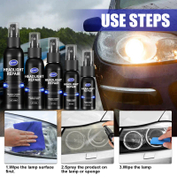 *Spray once and it lasts for 20 years, not bright but worth the money* Headlight Coating Cream, Head
