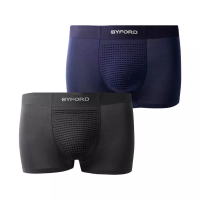 Byford Byford Men Boxer Underwear Isi 2 pc Modal Mix Color - YBYB10S2LM