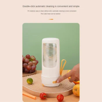 500ML Portable Blender Electric Juicers Fruit Mixers USB Rechargeable Smoothie Mini Blender Personal Juicer 10 Cutter