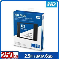 WD SSD 250GB 2.5吋 3D NAND固態硬碟 藍標 ** 五年保固 ** WDS250G2B0A