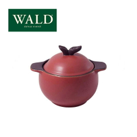 義大利Wald陶鍋-蘋果造型小鍋(梅粉色)