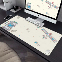 Gaming Mousepads 90x40cm XXL Mouse Pad Mousemat Non-slip Rubber Pads Big Desk Mat Keyboard Pads Astronaut Pattern Gamer Desk Mat