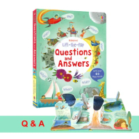 Questions and Answers Usborne Books Lift-the-flap English Book Flaps To Lift Learning Toys Gift Big Size Montessori Materials