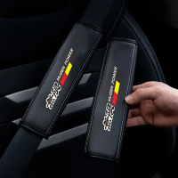 Tấm lót vai thắt lưng an toàn xe hơi bằng da, bộ 2 chiếc, dành cho Honda Mugen Power Mugenpower Civi