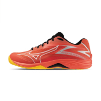 Mizuno Thunder Blade Z 男鞋 女鞋 紅橘色 入門款 室內運動 羽排鞋 排球鞋 V1GA237002