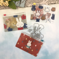 日本進口 正版 miffy 米飛兔 米菲兔 2023新品 造型 迴紋針 夾鏈袋｜小鶴日貨