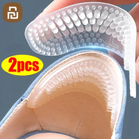 Upgrade Silicone Heel Stickers Heels Grips for Women Men Anti Slip Heel Cushions Non-Slip Inserts Pads Foot Heel Care Protector