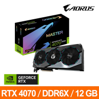 技嘉GIGABYTE AORUS RTX4070 SUPER MASTER 12G 顯示卡