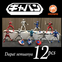 Action Figure Space Sheriff Sharivan - Gavan - Sharider Isi 12 Terlaris