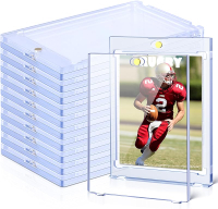 5 ct Magnetic Card Holders for Trading Cards 35 pt Hard Cards Sleeves Case fit for MTG Cards Standar