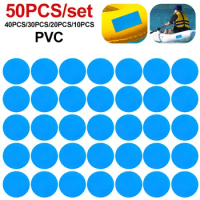 10-50pcs Self-Adhesive Pool Repair Patch PVC Swimming Pools Repair Patches Sticker Repair Kit for Swim Ring Toys Inflatable Boat