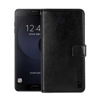 IN7 瘋馬紋 Samsung C9 Pro (6吋)  錢包式 磁扣側掀PU皮套 吊飾孔 手機皮套保護殼