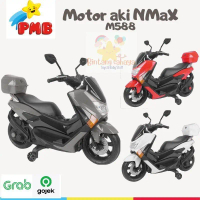 Motor aki anak PMB Raid Nmax M588 baterai ces casan ukuran besar