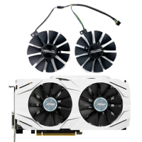 T129215SU 4Pin 88MM DC 12V GTX1060 GTX1070 P106-100 Cooling Fan for ASUS AREZ GeForce GTX 1060 1070 GAMING OC Graphics Card