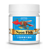 OTTO奧圖 小型魚薄片飼料 30g x 2