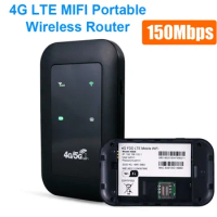 150Mbps 3G/4G 150Mbps WiFi Repeater LTE Router WiFi Amplifier WiFi Booster Long Range Wireless Wi-Fi Repeater Mifi Extender Mode