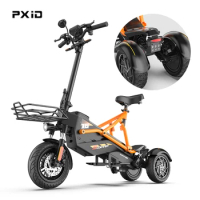 Retail Price Popular 48V 1000W E-Scooters Powerful 3-Wheel Electric Scooter Delivery Scooter Off Road Tire