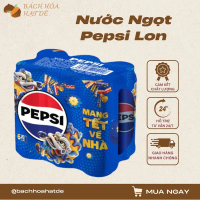 [Lốc 6 Lon] Nước Ngọt Pepsi Cola 320ml
