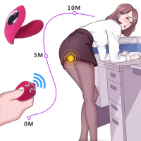 Dildo Vibrator Feminino Remote Control Wearable G-spot Clitoris Invisible Butterfly Panties Vibrating Egg Vibrators for Women