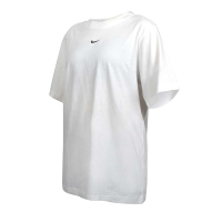 NIKE 女短袖T恤-純棉 休閒 上衣 FD4150-100 白黑