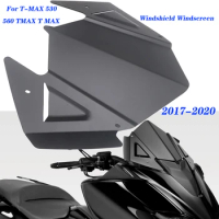 New Motorcycle Windshield Windscreen Cover Aluminum Alloy Wind Shield Deflectore For Yamaha T-MAX 530 560 TMAX T MAX 2017-2020