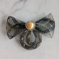 jepit rambut bahan pita jaman dulu