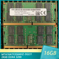 1Pcs For MT RAM MTA16ATF2G64HZ-3G2J1 16G 16GB 2RX8 DDR4 3200 Notebook Memory