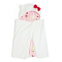 小禮堂 Hello Kitty 絨毛造型毛毯披肩 (48週年生日系列)
