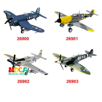 4D MASTER益智拼裝玩具飛機航天二戰戰機模型教學DIY科普用具