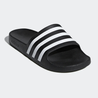 adidas 愛迪達 拖鞋 男女鞋 休閒 運動拖鞋 Adilette Aqua 黑 F35543 (A5263)