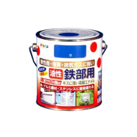 【特力屋】日本 Asahipen 鐵製品防鏽油性面漆 藍 0.7L
