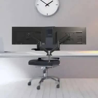 S-HAN Bracket Monitor Table Mount Dual Arm - Meningkatkan Produktivitas dengan Bracket Monitor Dual