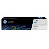 【APP跨店點數22%送】HP 126A CE311A 原廠藍色碳粉匣 ( 適用HP LaserJet Pro CP1025nw)