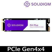 Solidigm P41 Plus系列 1TB M.2 2280 PCI-E 固態硬碟