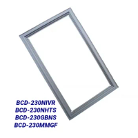 Refrigerator door seal strip for Samsung BCD-230NIVR,230NHTS,230GBNS,230MMGF magnet PVC rubber gasket Refrigerator door parts