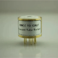 Gold-plated Socket E88CC (TOP) To 12AU7 12AX7 12AT7 6.3V Tube Conversion Seat
