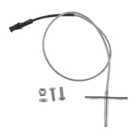 Replacement 39P400 Temperature Sensor Probe w/screw PT1000 fit for Pit Boss 3/4/5/6/7 Series Wood Pellet Grill BBQ Party