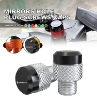 Motorcycle Mirror Hole Screws Plug Bolts Caps For CFMOTO 700CLX 700CL-X CLX700 CLX 700 CL-X Tire Valve Stem Covers Accessories