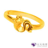 【元大珠寶】黃金戒指9999十二生肖平安雞 純金戒指(0.81錢正負5厘)