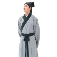 เสื้อวันเล่นสงกรานต์  เสื้อผ้าสงกรานต์คนอ้วนAutumn and Winter Ancient Costume for Men, Song Dynasty 