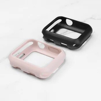Cover for Apple watch case 44mm 40mm 42mm 38mm accessories rubber silicone Protector Apple watch series 6 SE 5 4 3 7 8 45mm 41mm